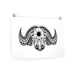 Tribal Kalabaw- Premium Matte horizontal poster