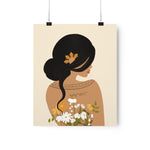 Bulaklak- Filipina Artwork by Jona- Premium Matte Vertical Poster