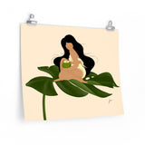 Coconut Girl by Jona- Premium Matte horizontal poster