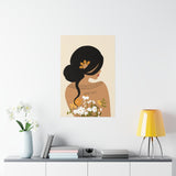 Bulaklak- Filipina Artwork by Jona- Premium Matte Vertical Poster