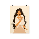 Filipina with Sampaguita- Premium Matte Vertical Poster