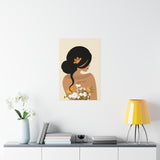 Bulaklak- Filipina Artwork by Jona- Premium Matte Vertical Poster