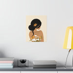 Bulaklak- Filipina Artwork by Jona- Premium Matte Vertical Poster