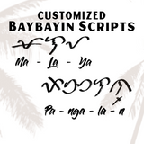 Custom Baybayin Translations