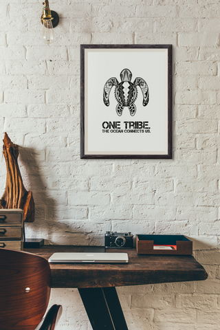 Tribal Turtle Art Print