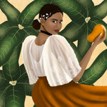 Mango Girl- Filipina Art Print