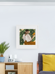 Mango Girl- Filipina Art Print