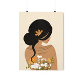 Bulaklak- Filipina Artwork by Jona- Premium Matte Vertical Poster