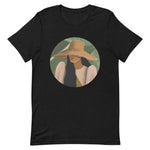 Tagalog Woman with Sumbrero- Filipina Artwork on Short-sleeve unisex t-shirt