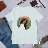 Filipina with Sunhat - Short-sleeve unisex t-shirt