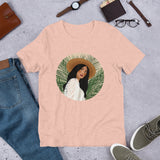 Filipina with Sunhat - Short-sleeve unisex t-shirt